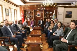 Uluslararası Amed Tiyatro Festivali Hazırlık Komitesi Eşbaşkanları Ziyaret Etti