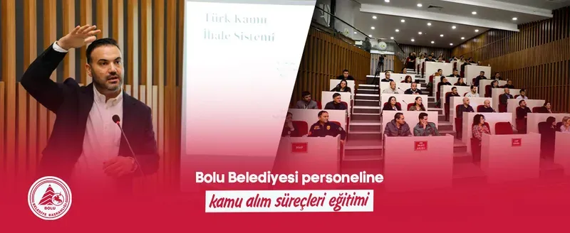 Bolu Belediyesi personeline kamu alım süreçleri eğitimi başladı