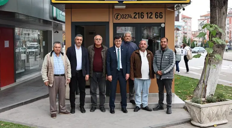 Kütahya Belediye Başkanı Eyüp Kahveci Taksici Esnafıyla Bir Araya Geldi