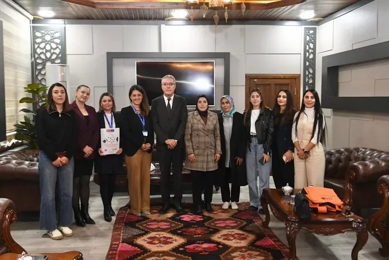 UNFPA Heyeti Muş Belediyesi Eşbaşkanları