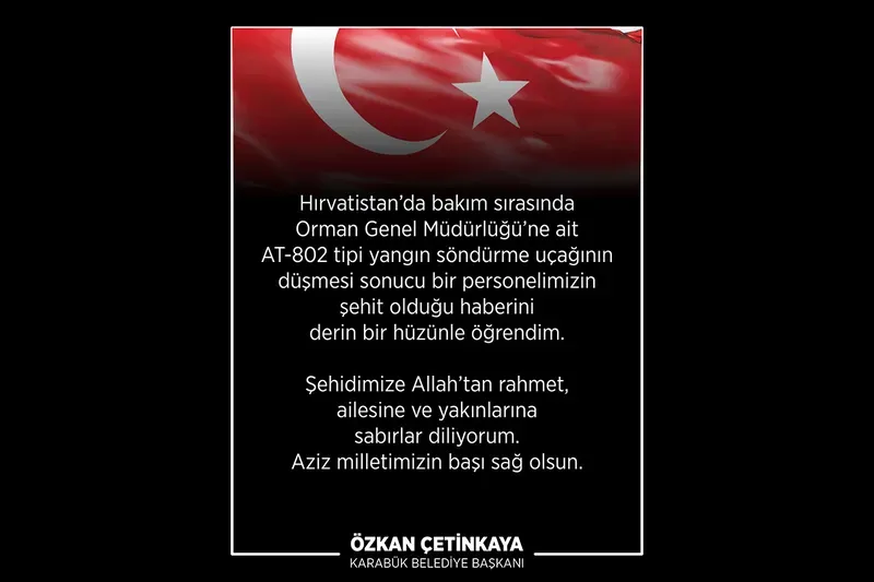 Karabük Belediye Başkanı Çetinkaya, Hırvatistan