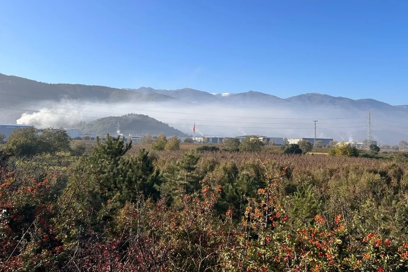 CHP’li Milletvekilleri Kestel ve Gürsu’daki hava kirliliğine dikkat çekti... Sanayi bacaları filtre çalıştırmıyor!