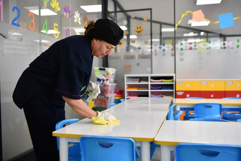 Mamak Belediyesi Kreşlerinde Kışlık Hijyen Hazırlıkları Tamamlandı