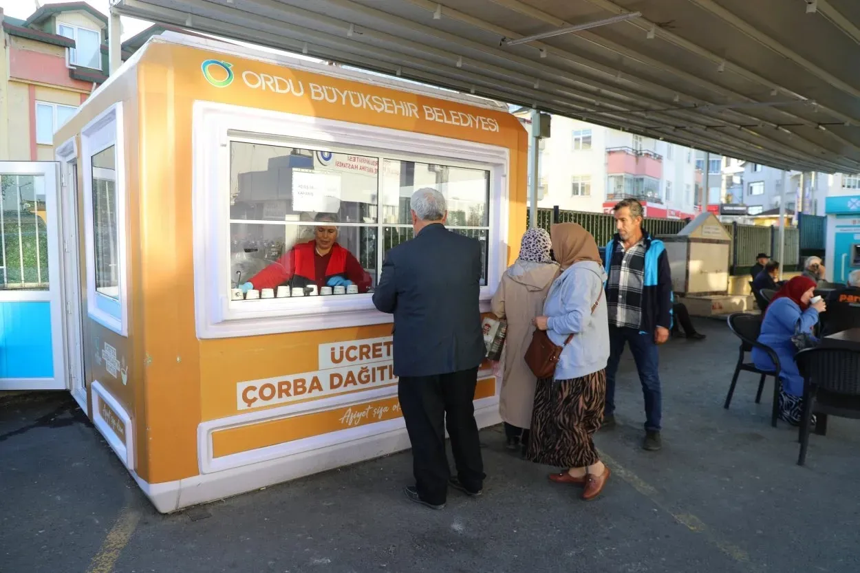 Ordu’da hastanelerde her sabah ücretsiz çorba ikramı