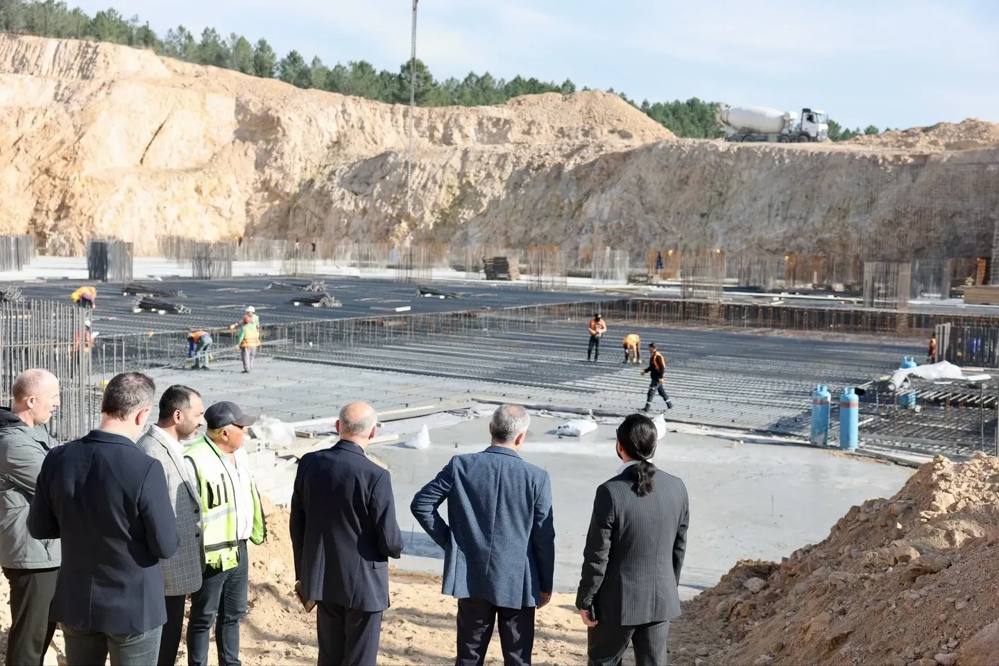 Çayırova Devlet Hastanesi inşaatında hummalı çalışma