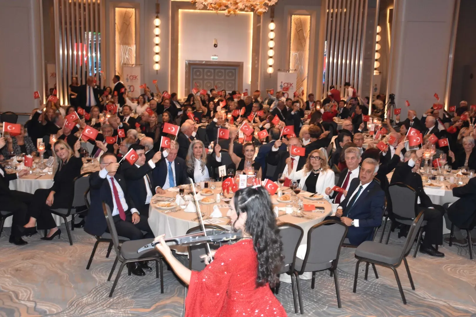 ÇEK kuruluşunun 30. yılını büyük coşkuyla kutladı