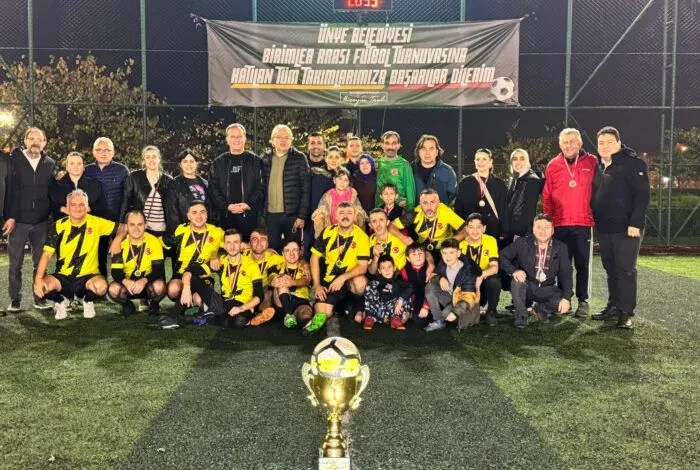 Ünye Belediyesi Birimlerarası Futbol Turnuvası