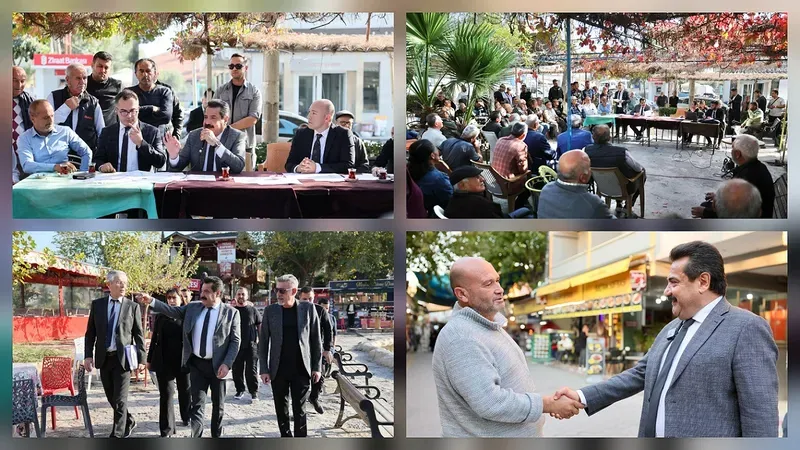 Pamukkale Belediye Başkanı Ertemur, Mahalle Ziyaretlerini Sürdürüyor