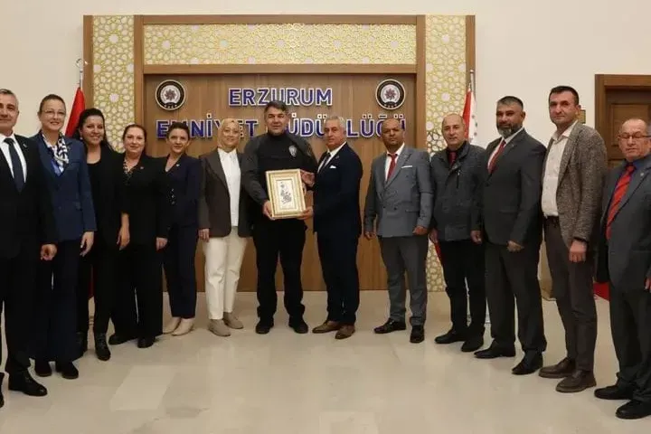 Edirneli muhtarlardan Erzurum