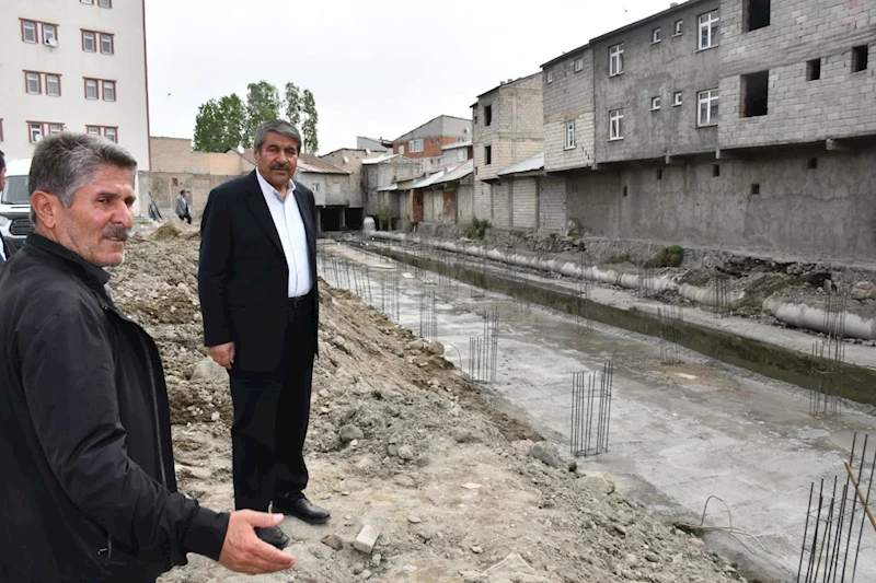Başkan Taşkın, Kasaplar Çarşısı Çalışmalarını Yerinde İnceledi