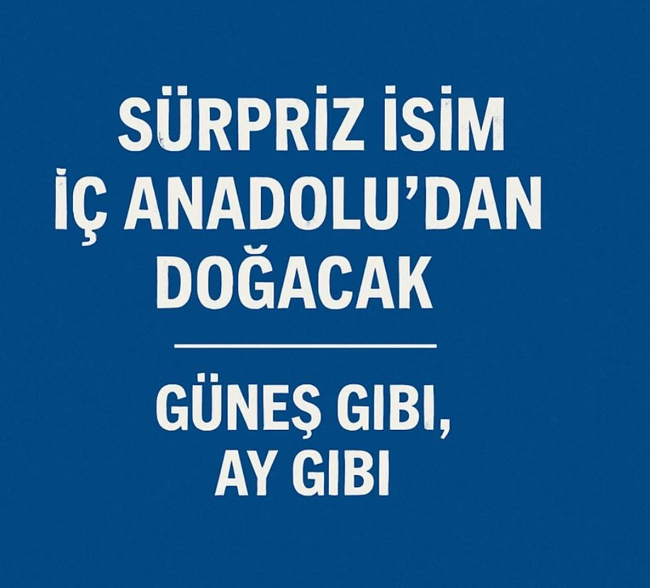 MİLLET ARTIK ESKİ YÜZLERİ İSTEMİYOR: