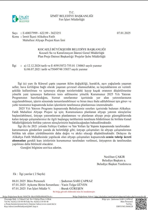 FATMA BAŞKAN, İSU’NUN YANLIŞ BİLGİLENDİRMESİNE KARŞIN BELGELERİ PAYLAŞTI