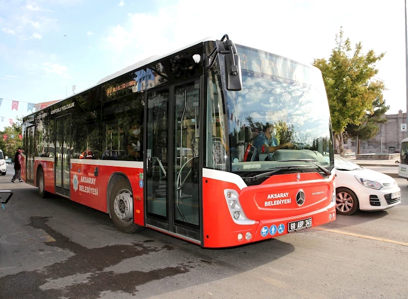 AKSARAY BELEDİYESİ’NDEN BAYRAMDA ÜCRETSİZ ULAŞIM HİZMETİ