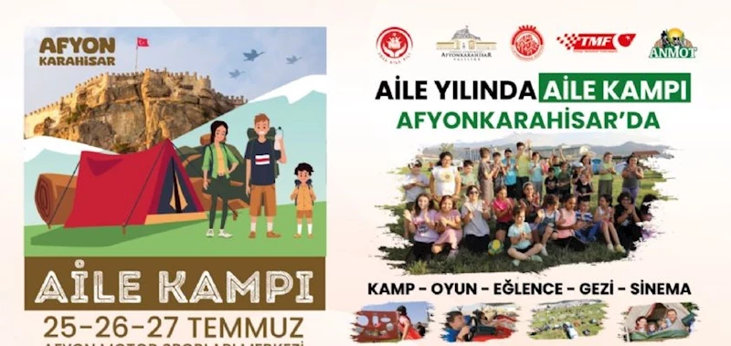 BELEDİYEMİZDEN AİLE YILINA ÖZEL AİLE KAMPI