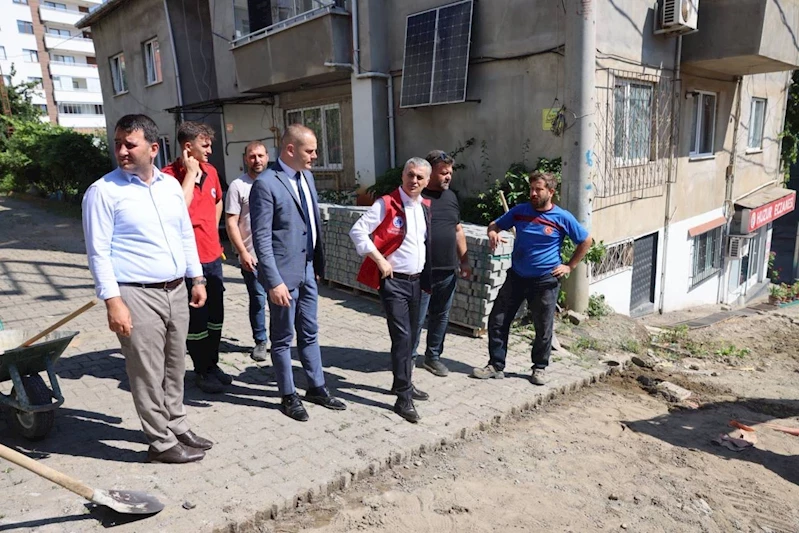 BAŞKANIMIZ DEVAM EDEN ÇALIŞMALARI YERİNDE İNCELEDİ