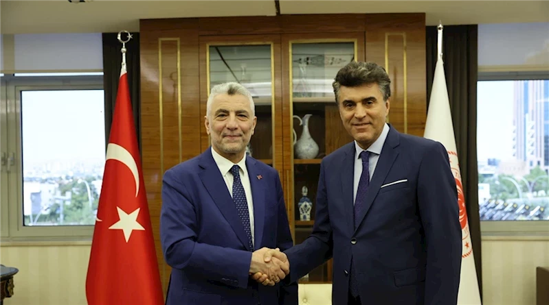 Ticaret Bakanı Ömer Bolat, Romanya Dış Ticaret ve Yatırım Ajansı Başkanı Frunzulica ile Görüştü