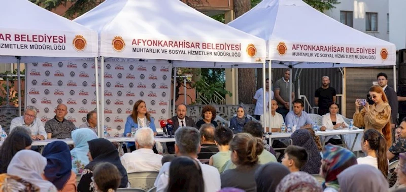 İSTİKLAL MAHALLEMİZDE VATANDAŞLARIMIZI DİNLEDİK