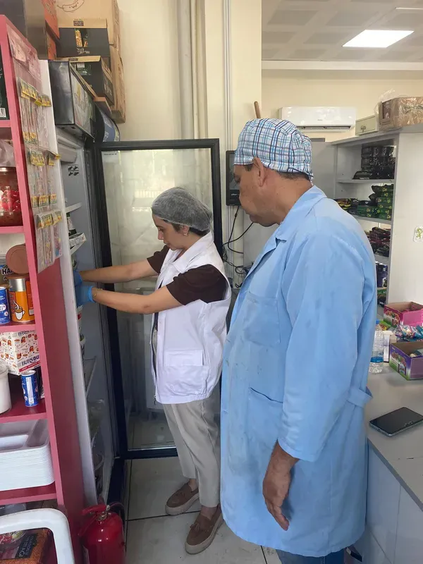 Zabıtadan okul kantinlerinde denetim