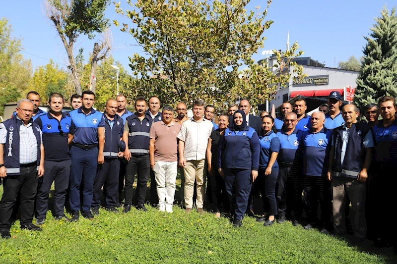 ZABITA TEŞKİLATI’NIN KURULUŞUNUN 199. YILINDA BAŞKAN DİNÇER ZABITALARLA BULUŞTU