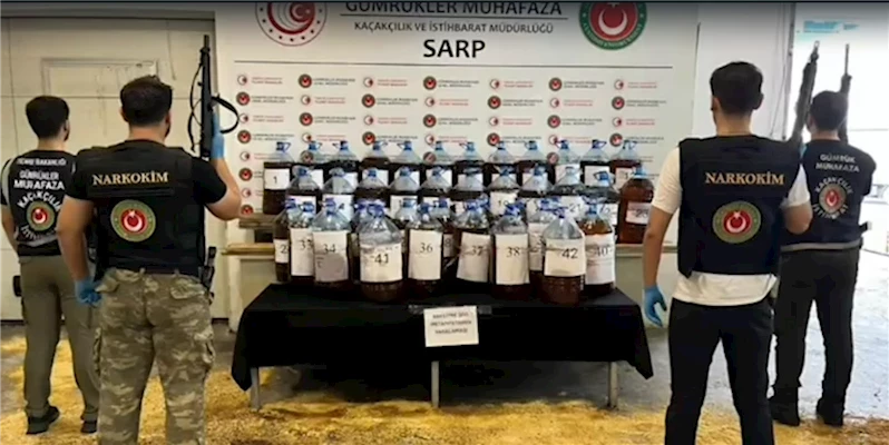 Ticaret Bakanlığı Gümrükler Muhafaza Müdürlüğü Ekipleri Tarafından, İki Ayrı Operasyonda, 757 Kilogram Miktarında Ve 2 Milyar 741 Milyon Türk Lirası Değerinde Uyuşturucu Madde Yakalandı